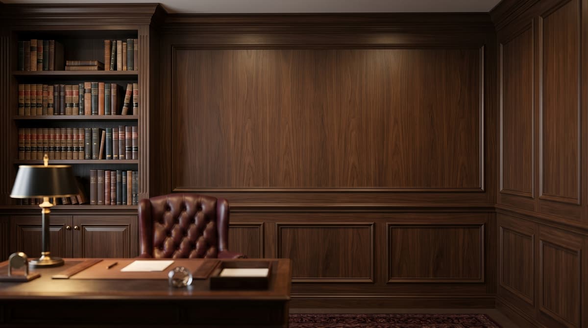 Law Firm Paneled Study