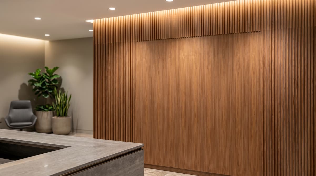 Branded Reception Lobby